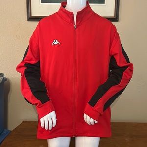 Kappa zip up hoodie sweater, size XXL